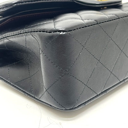 Chanel Shoulder Bag Quilted 23 Lambskin Black — view 5