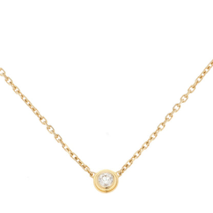 Cartier D'amour NC XS YG Necklace 18k Yellow Gold 18k