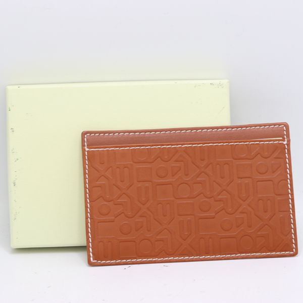 Rolex Card Case Memo Pad Brown Color