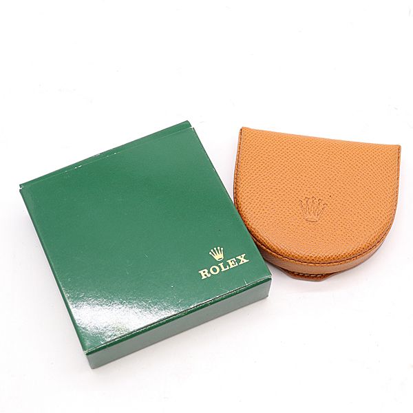 Rolex Coin Purse Brown Color
