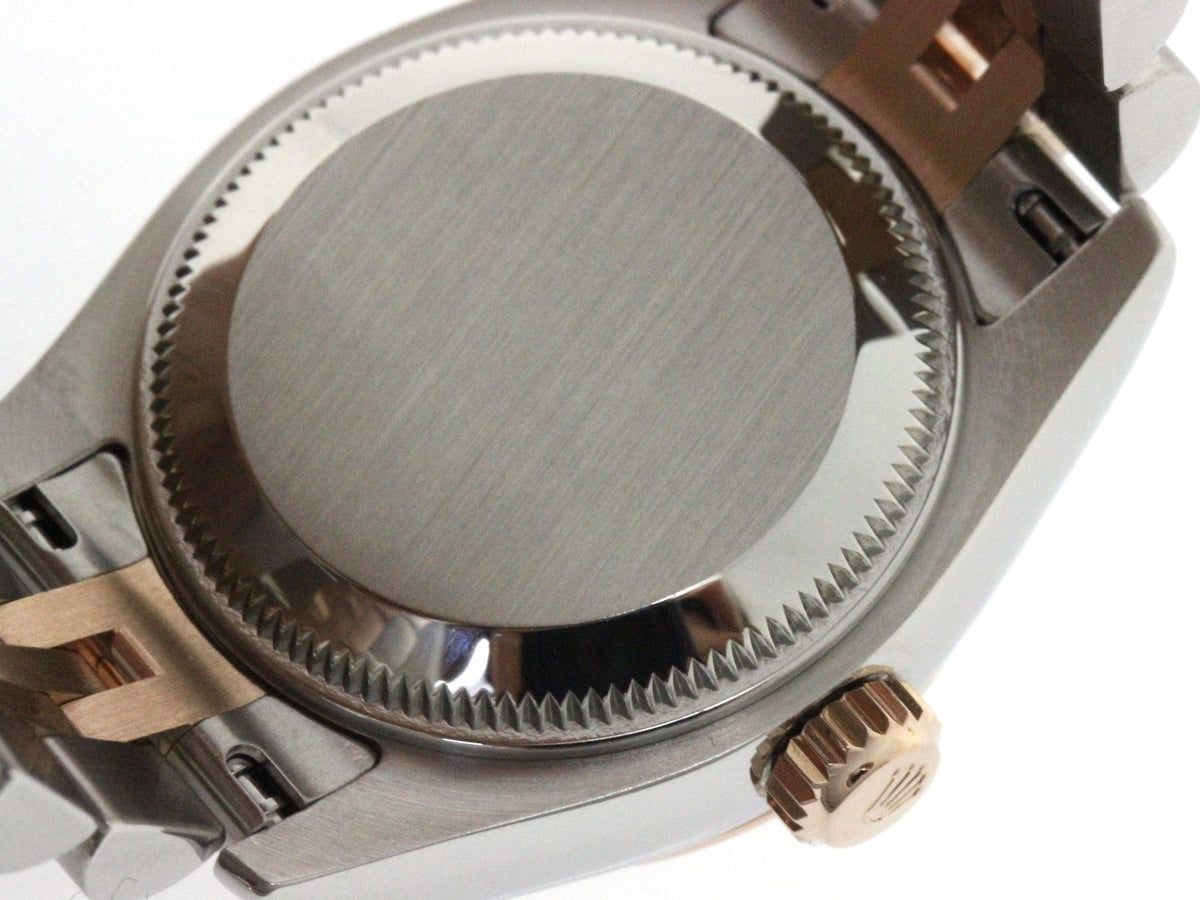 Rolex Datejust 26 Watch Stainless Steel 18k Pink Gold Diamond Silver Jubilee — view 6