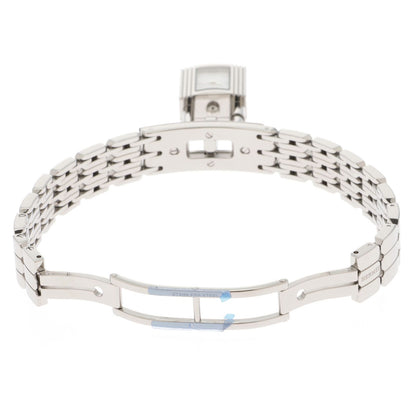 Hermes Kelly Mini Watch Stainless Steel Sparkling White Lacquer Dial Quartz — view 4