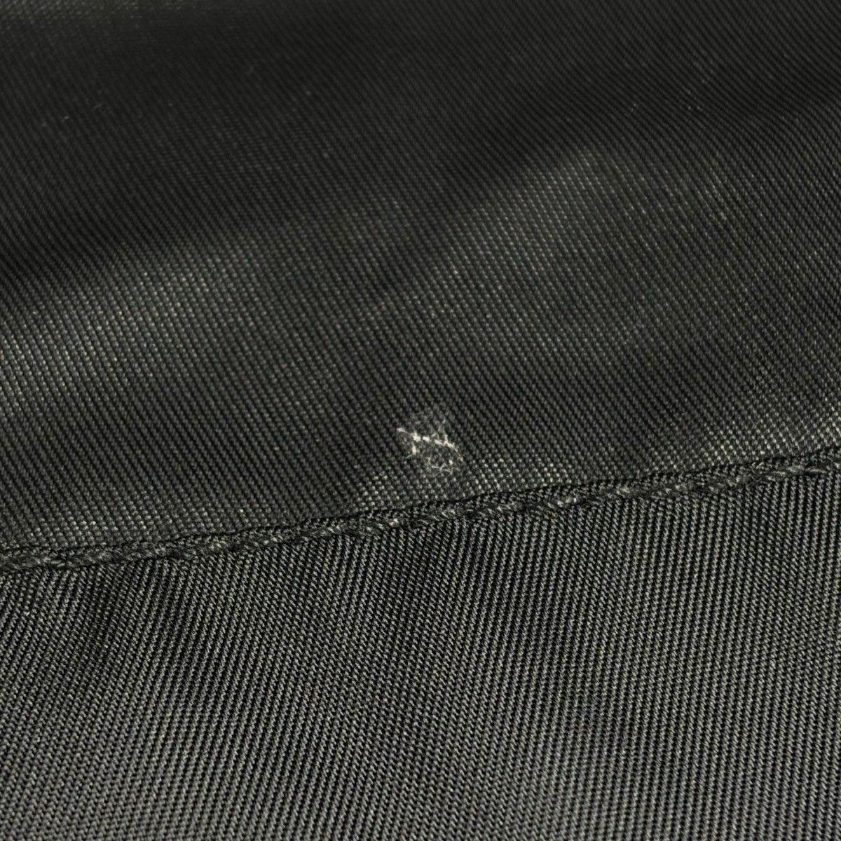 Prada Zip Pocket Nylon Mini Skirt Black 42 — view 8