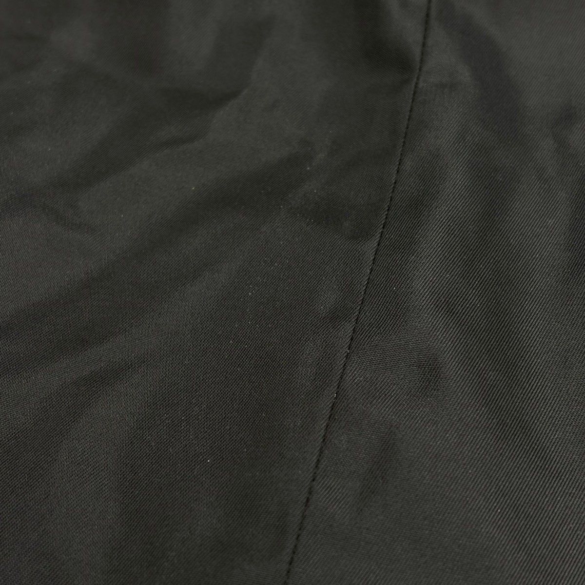 Prada Zip Pocket Nylon Mini Skirt Black 42 — view 6