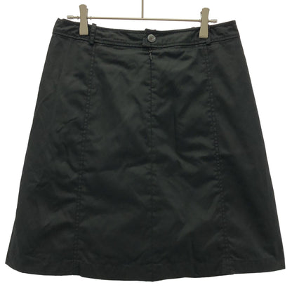 Prada Zip Pocket Nylon Mini Skirt Black 42 — view 2