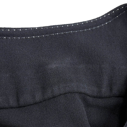 Prada Sleeveless Stitch Design Dress Black — view 4