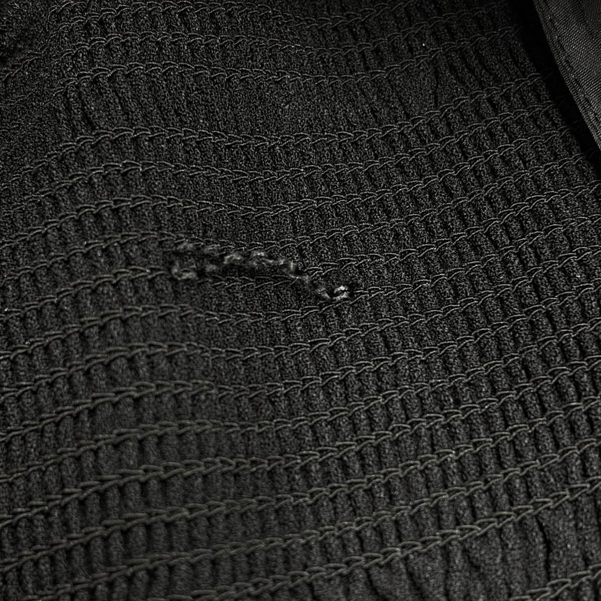 Prada Sleeveless Stitch Design Dress Black — view 5
