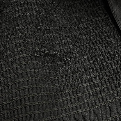 Prada Sleeveless Stitch Design Dress Black — view 5