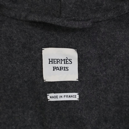 Hermes Cashmere Coat Gray 34 — view 3