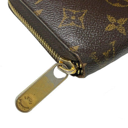 Louis Vuitton Monogram Zippy Wallet Brown — view 7