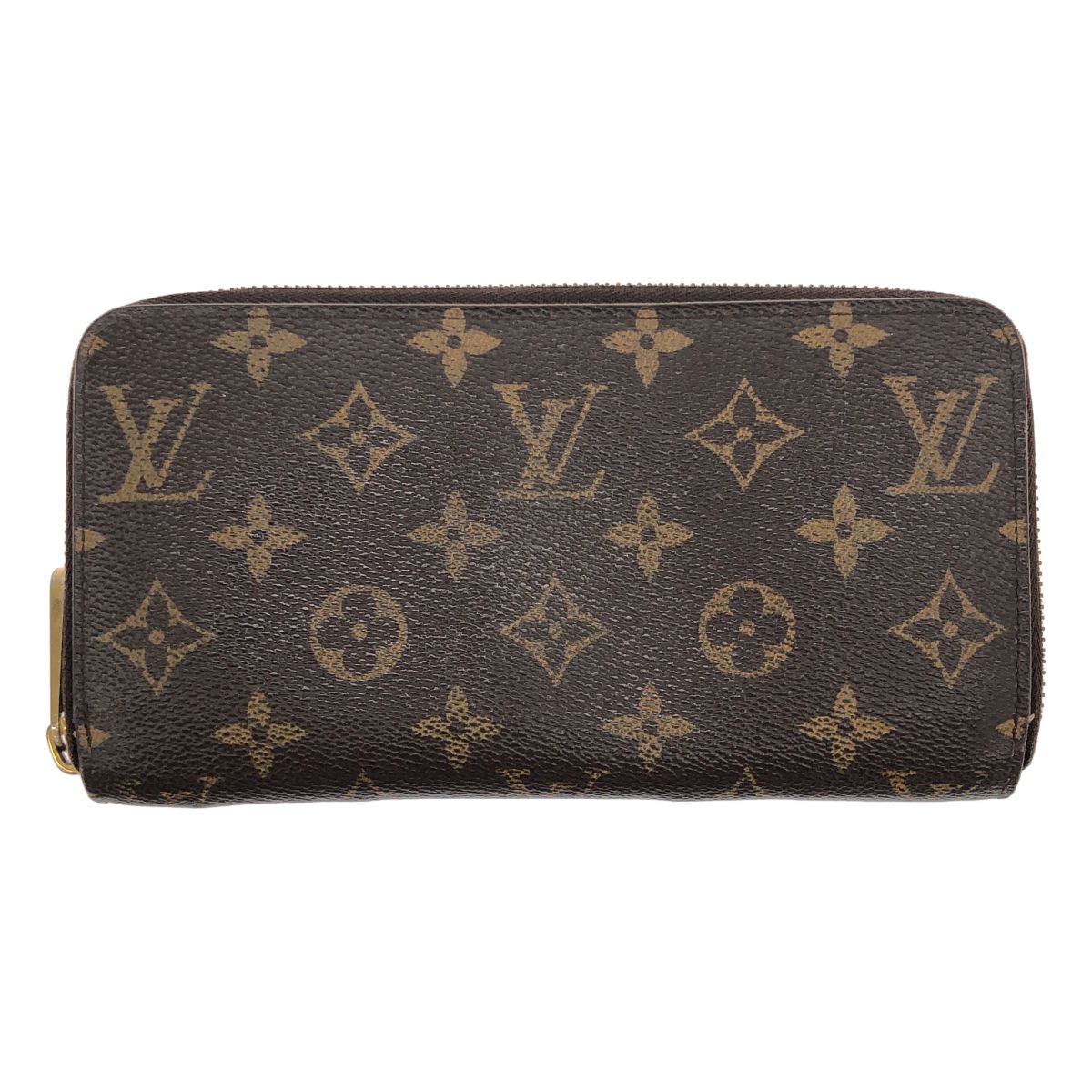 Louis Vuitton Monogram Zippy Wallet Brown