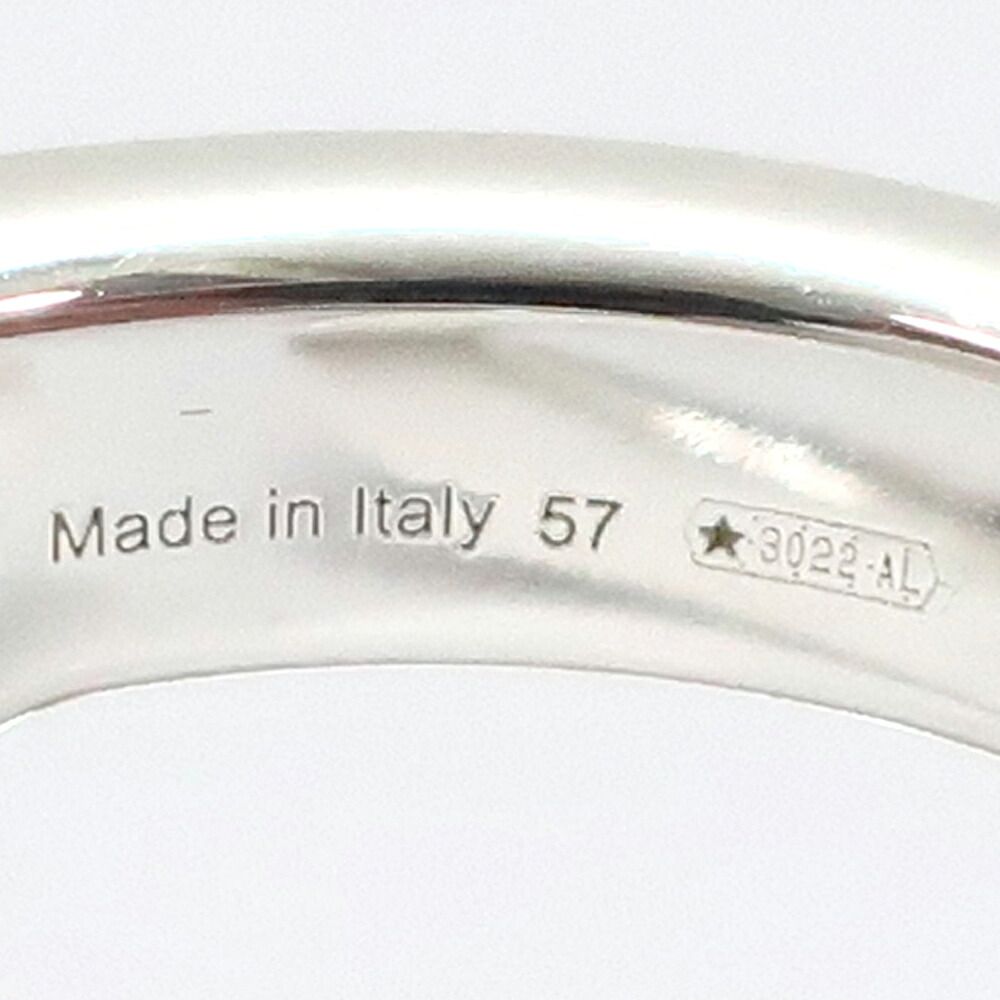 Hermes Osmose Ring GM Large 57 Silver — view 7