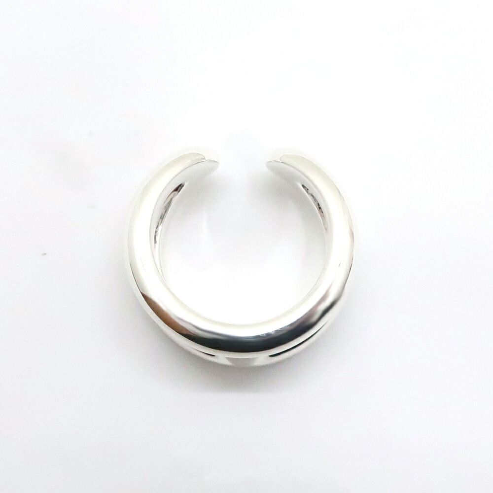 Hermes Osmose Ring GM Large 57 Silver — view 5