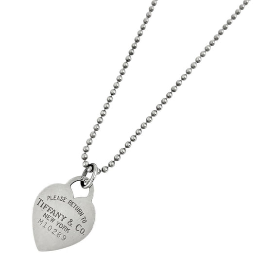 Tiffany & Co Necklace Return to Tiffany Heart Tag Long 925 Sterling Silver