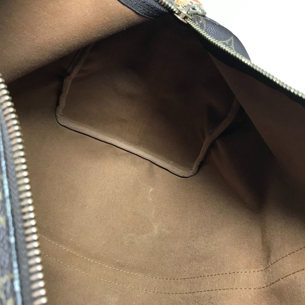 Louis Vuitton Boston Bag Keepall Bandouliere 50 Monogram Canvas Brown — view 6