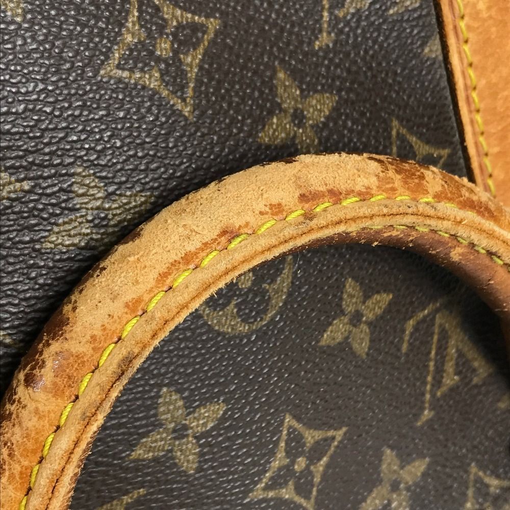 Louis Vuitton Boston Bag Keepall Bandouliere 50 Monogram Canvas Brown — view 3