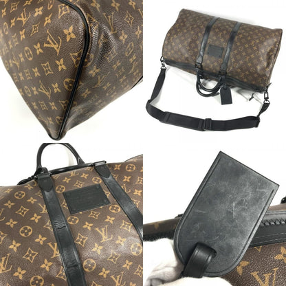 Louis Vuitton Boston Bag Keepall Bandouliere 55 Monogram Waterproof Macassar — view 7