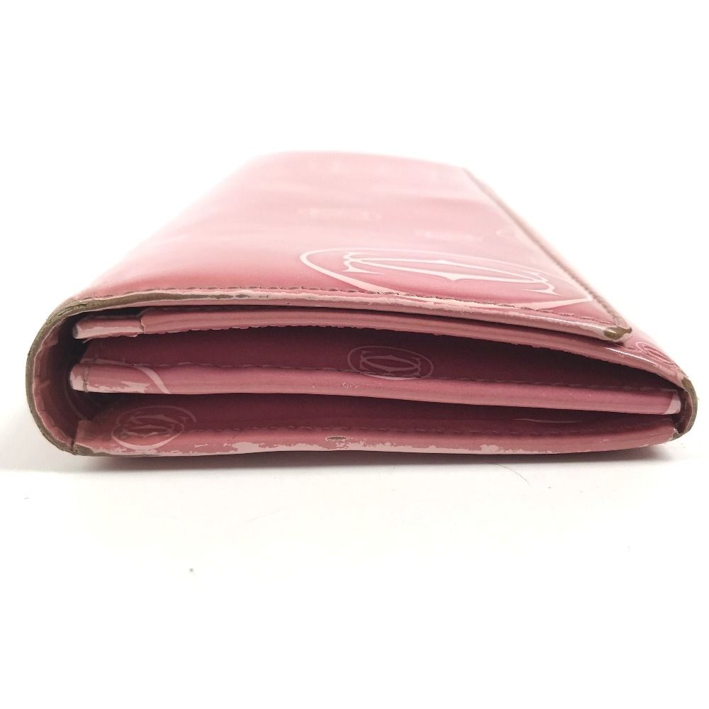 Cartier Wallet Happy Birthday Logo Leather Pink — view 4