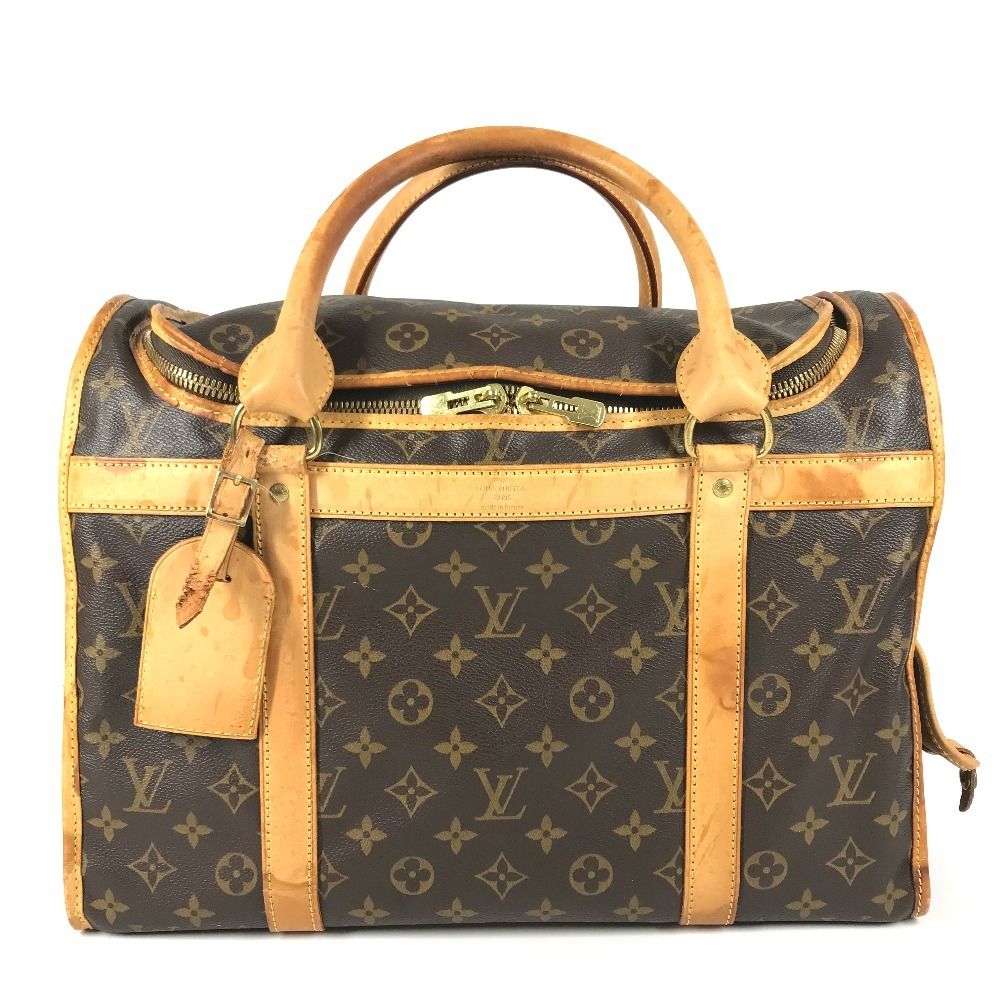 Louis Vuitton Boston Bag Sac Monogram Canvas Brown