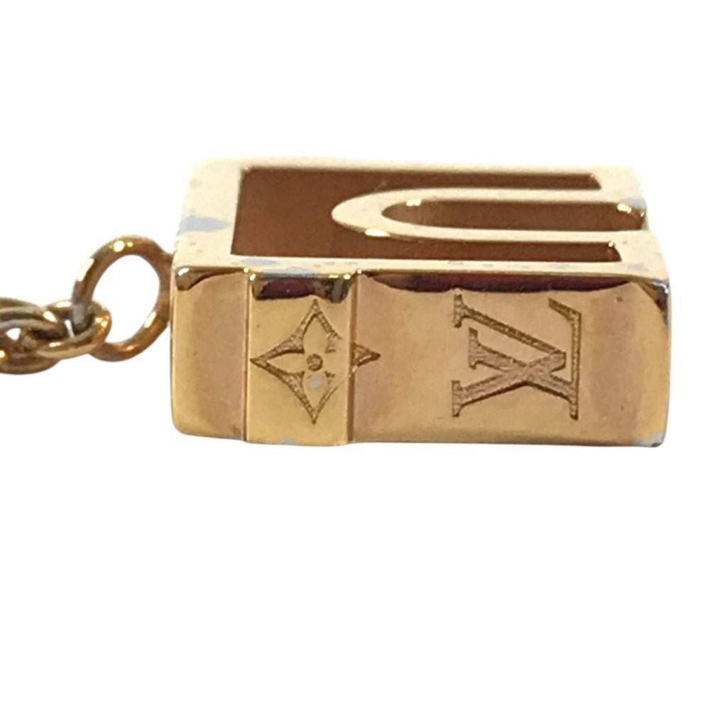 Louis Vuitton Necklace LV&paris Arc de Triomphe Metal Gold — view 6