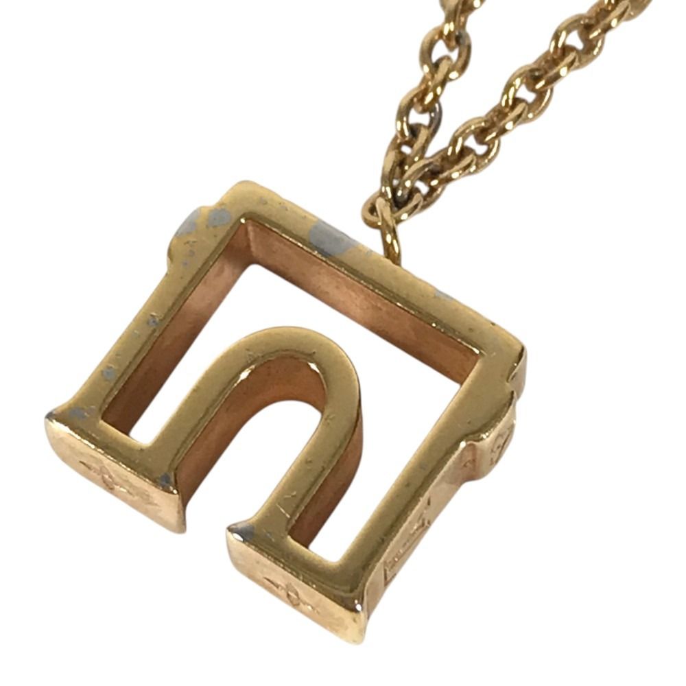 Louis Vuitton Necklace LV&paris Arc de Triomphe Metal Gold