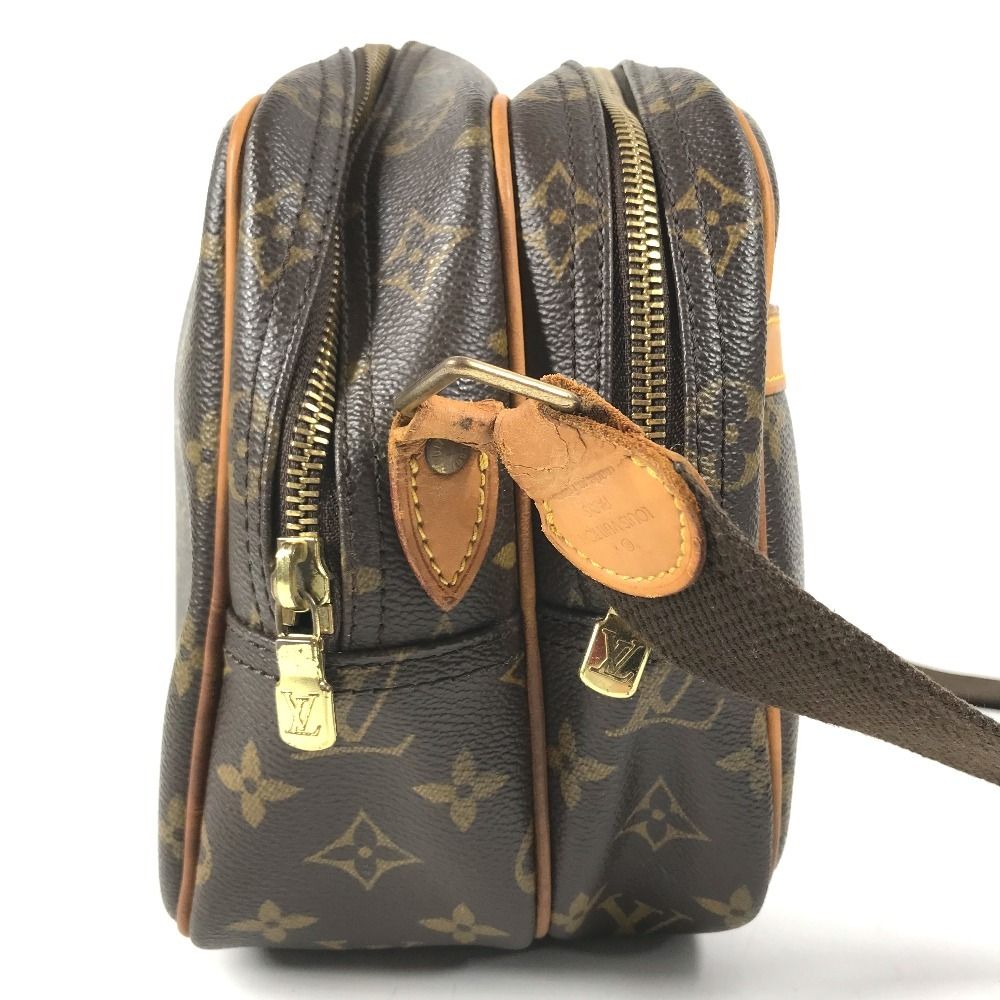 Louis Vuitton Shoulder Bag Reporter PM Monogram Canvas Brown — view 4