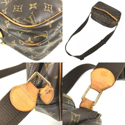 Louis Vuitton Shoulder Bag Reporter PM Monogram Canvas Brown — view 7