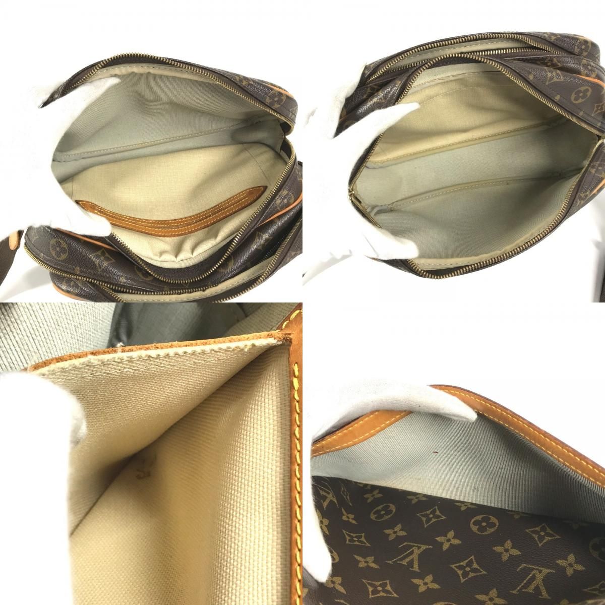 Louis Vuitton Shoulder Bag Reporter PM Monogram Canvas Brown — view 8