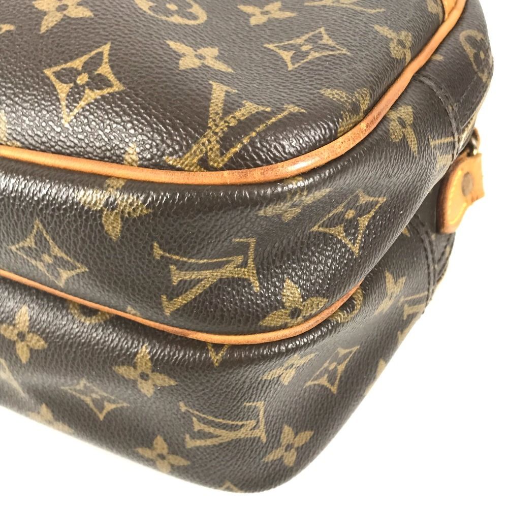 Louis Vuitton Shoulder Bag Reporter PM Monogram Canvas Brown — view 6