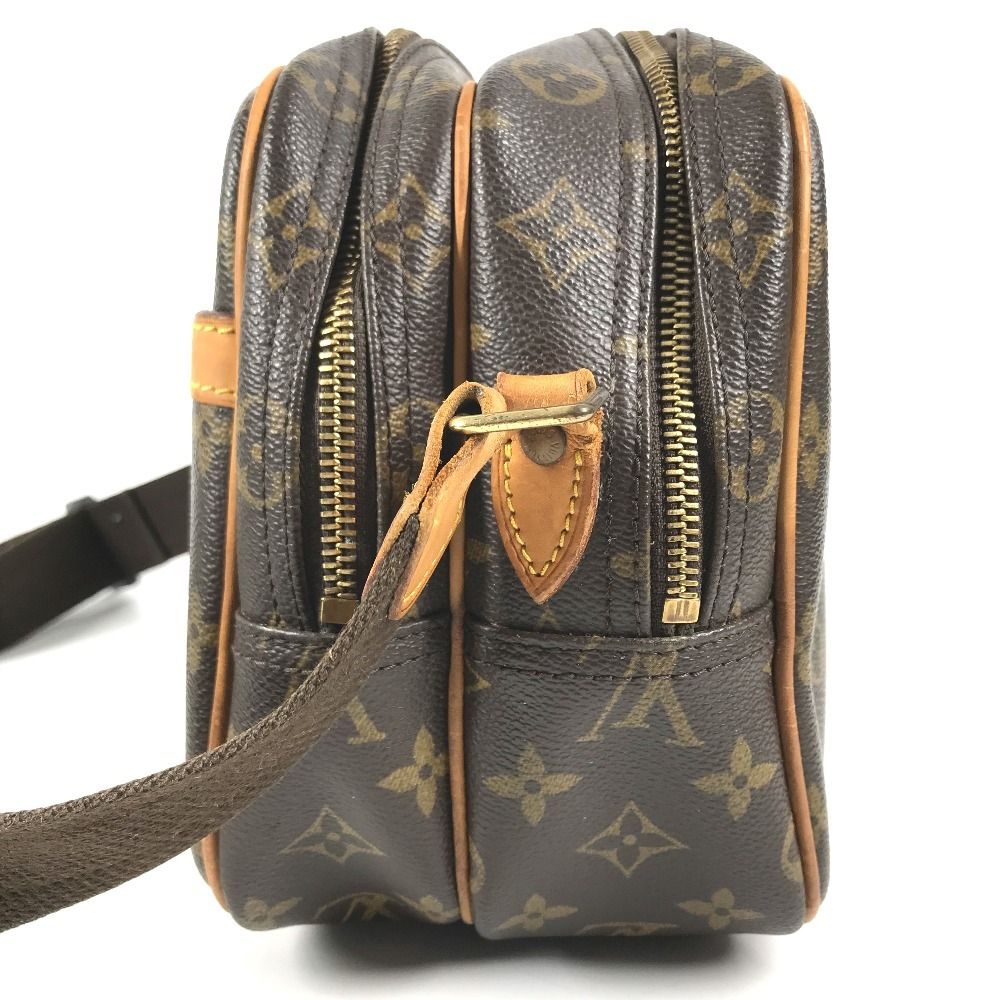 Louis Vuitton Shoulder Bag Reporter PM Monogram Canvas Brown — view 3