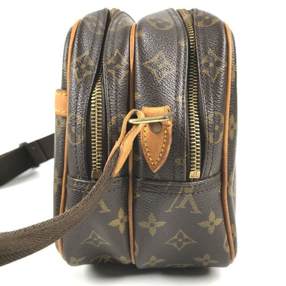 Louis Vuitton Shoulder Bag Reporter PM Monogram Canvas Brown — view 3