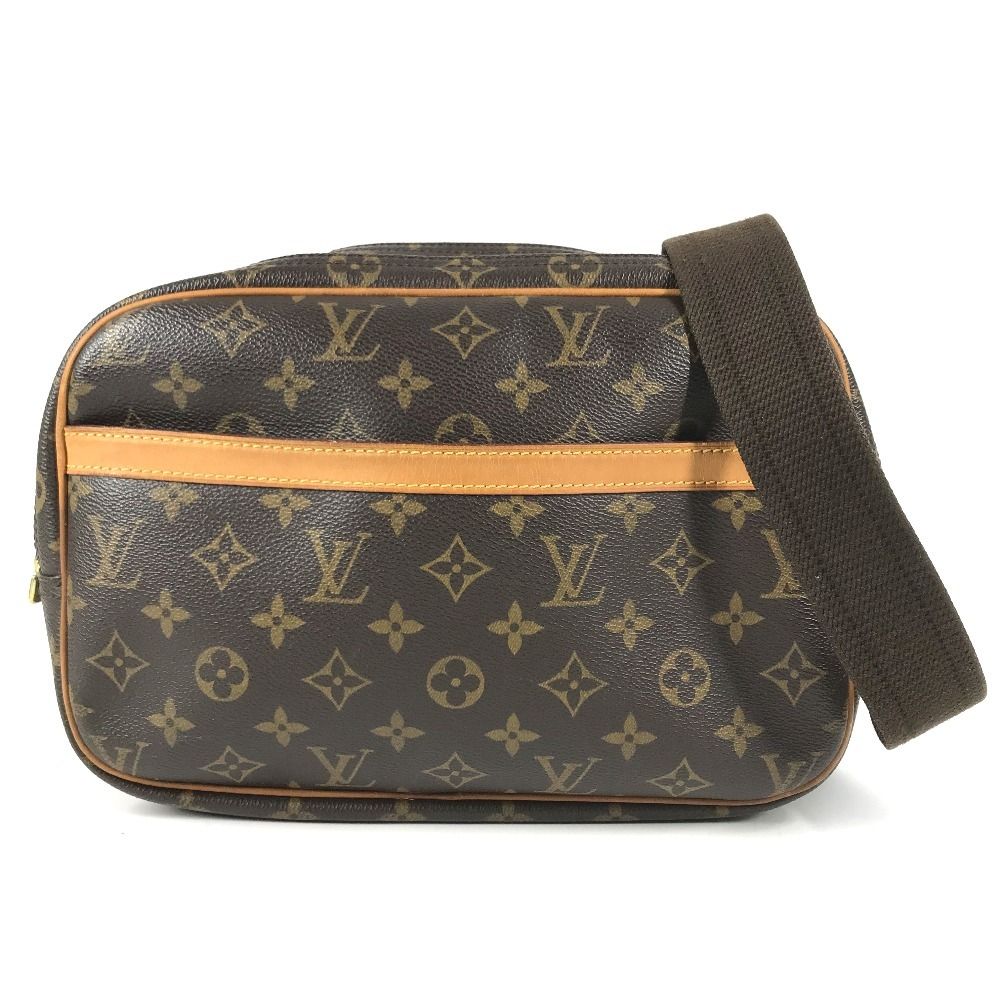 Louis Vuitton Shoulder Bag Reporter PM Monogram Canvas Brown