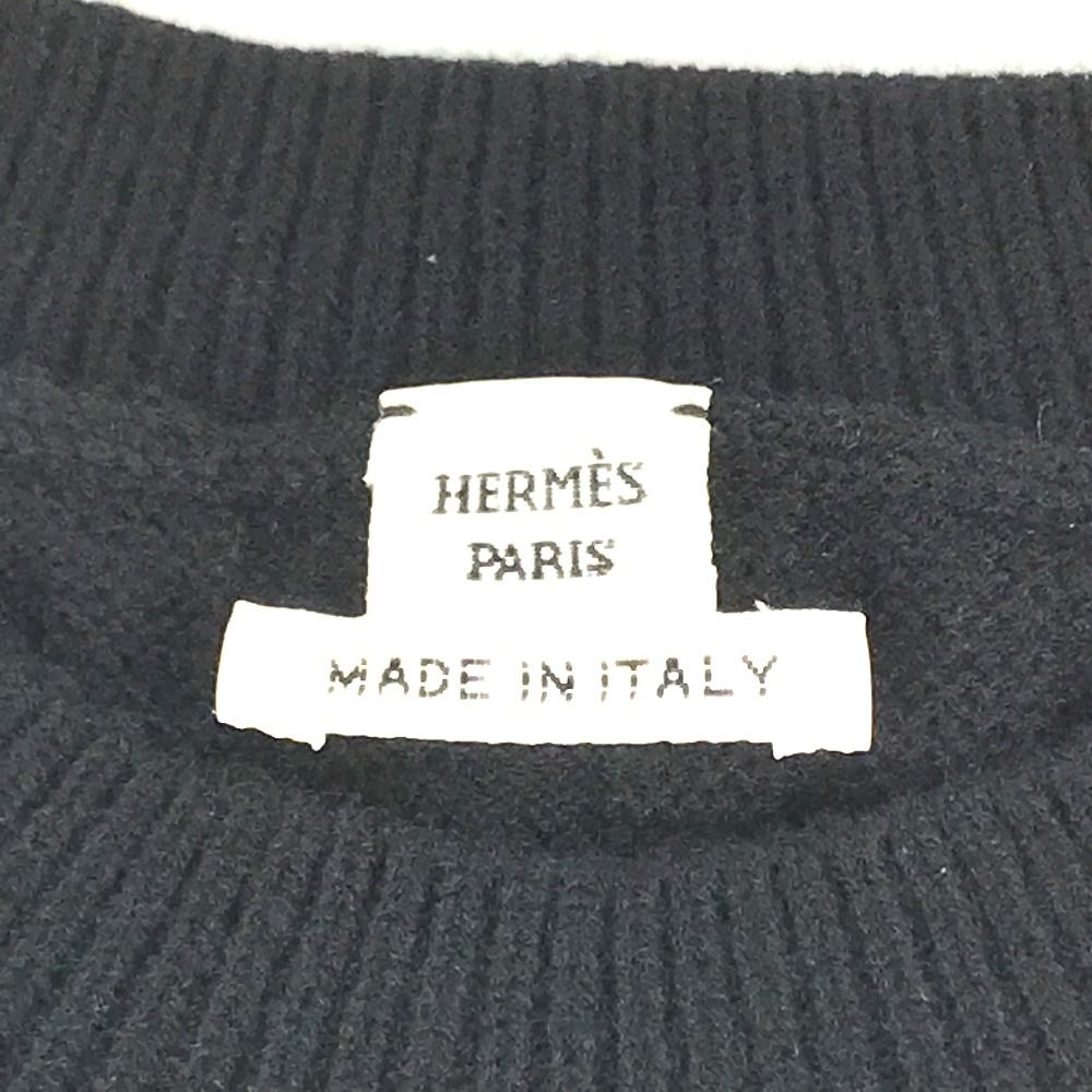 Hermes Dress H Logo Wool Black — view 5