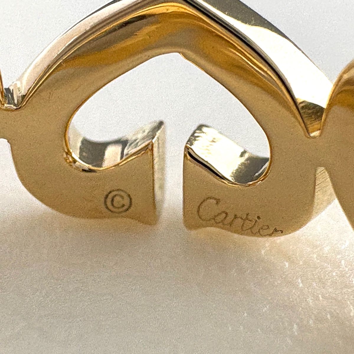 Cartier C Heart Yellow Gold Ring — view 5