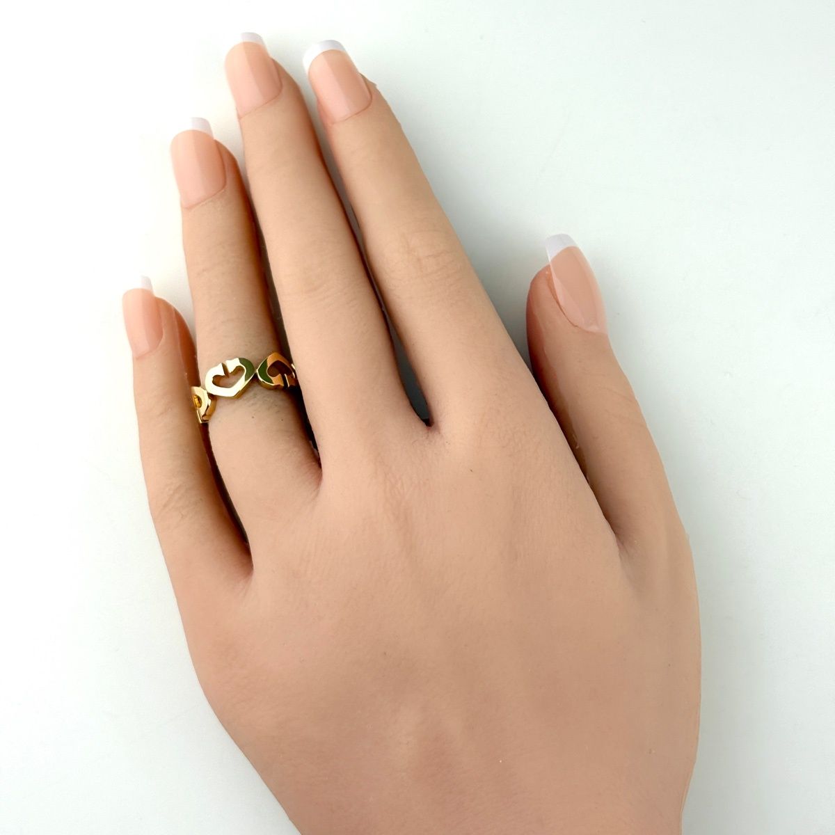 Cartier C Heart Yellow Gold Ring — view 4