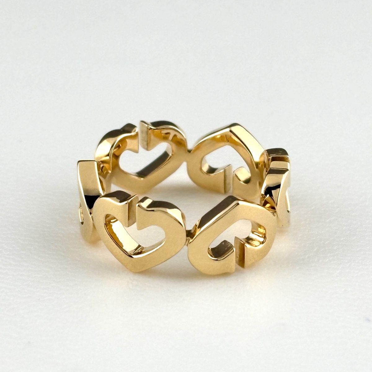 Cartier C Heart Yellow Gold Ring — view 2