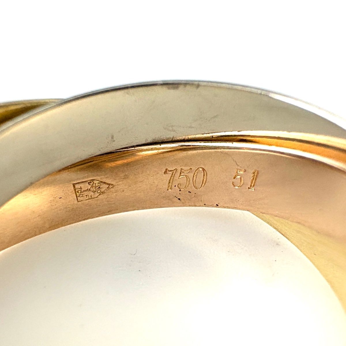 Cartier Trinity Yellow Gold Ring — view 7