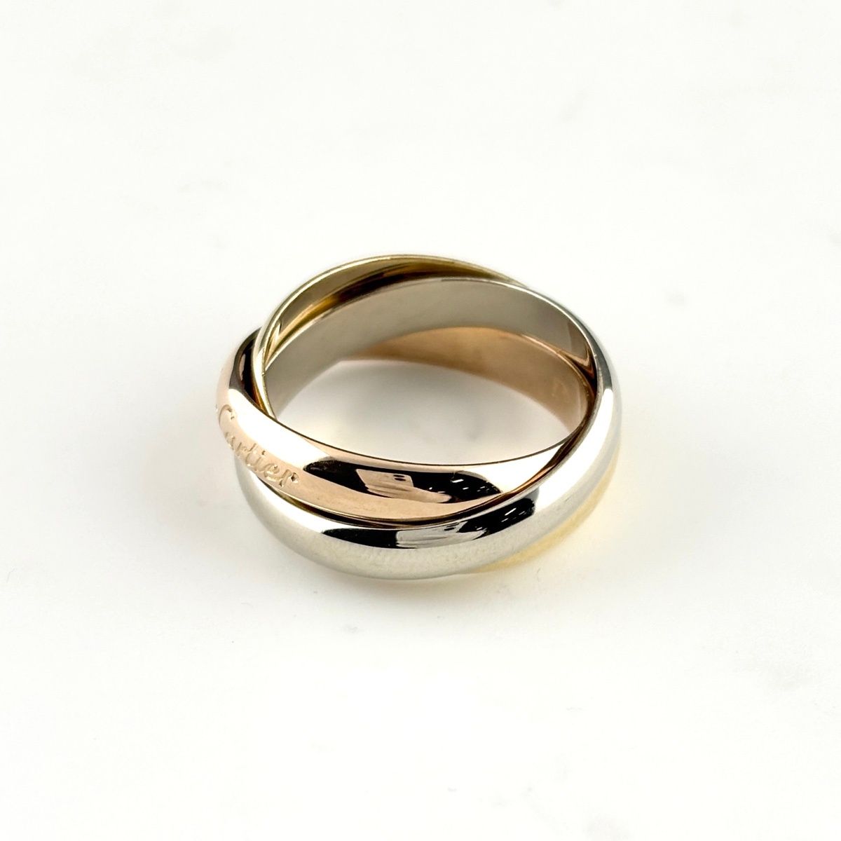 Cartier Trinity Yellow Gold Ring — view 4