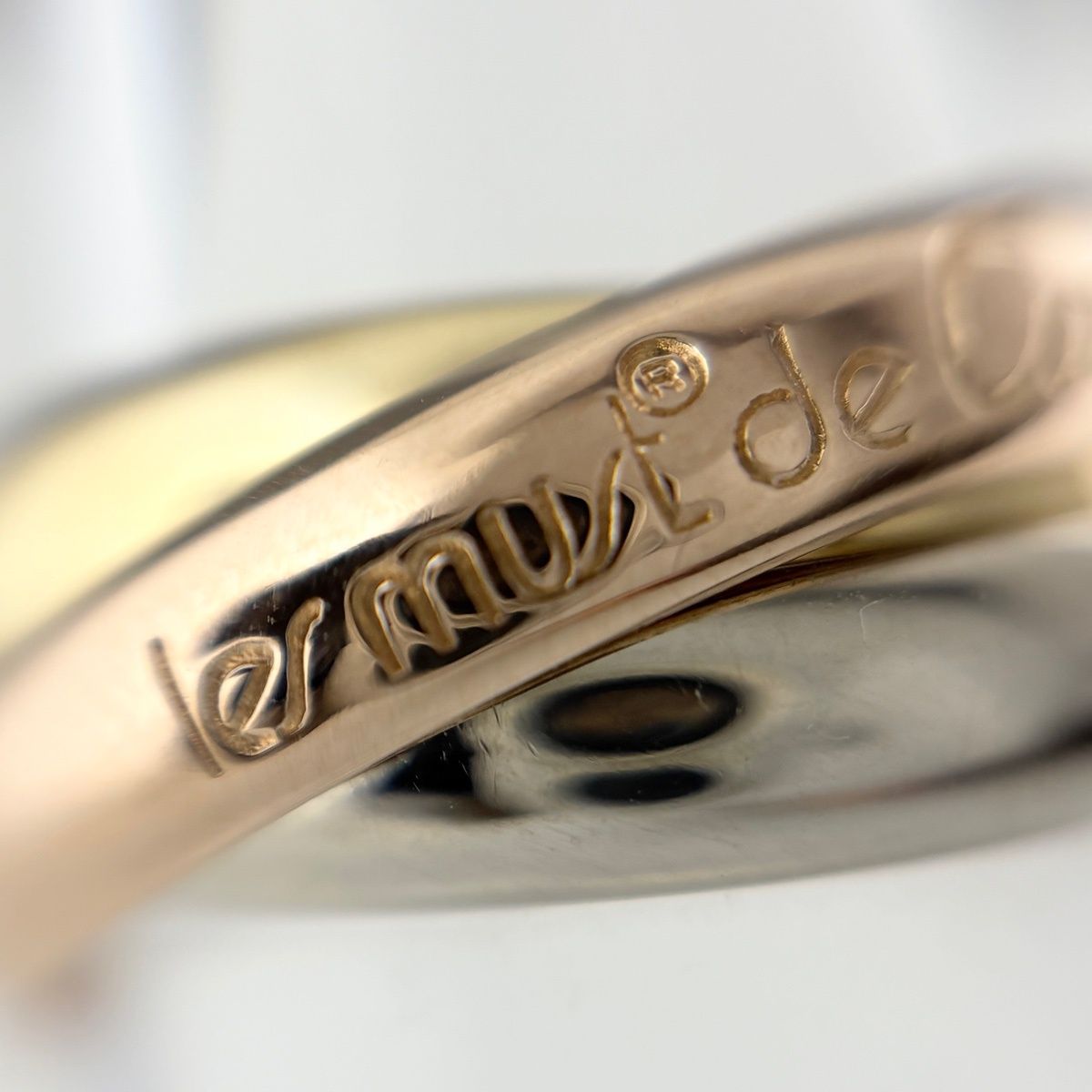 Cartier Trinity Yellow Gold Ring — view 2