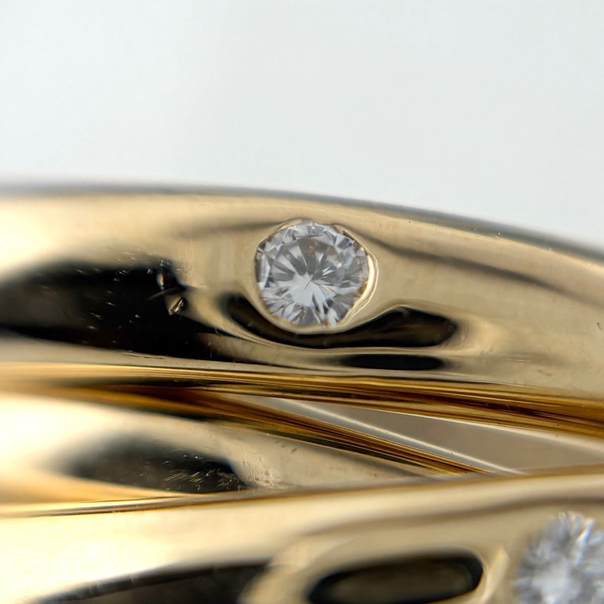 Cartier Constellation Yellow Gold Ring Melee Diamond — view 3