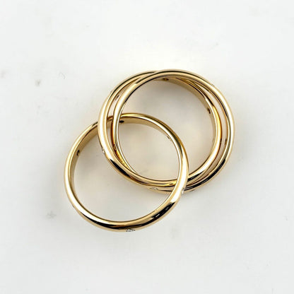 Cartier Constellation Yellow Gold Ring Melee Diamond — view 5