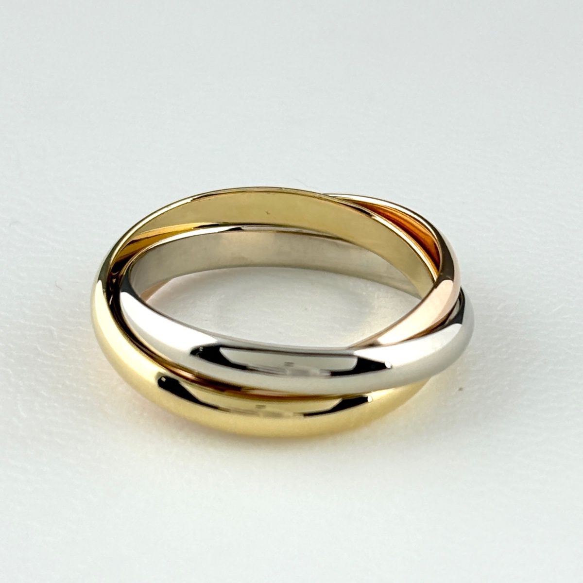 Cartier Trinity SM Yellow Gold Ring Three Color — view 2