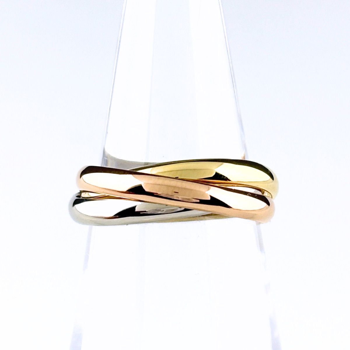 Cartier Trinity SM Yellow Gold Ring Three Color