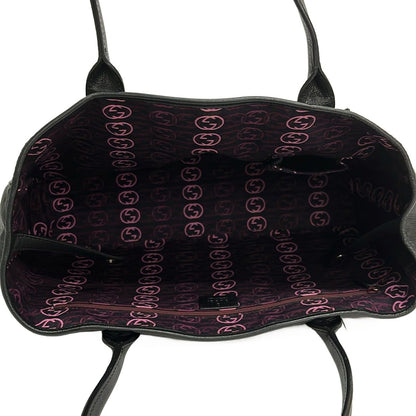 Gucci Handbag Princy Black Ribbon Internal Interlocking G Leather — view 7