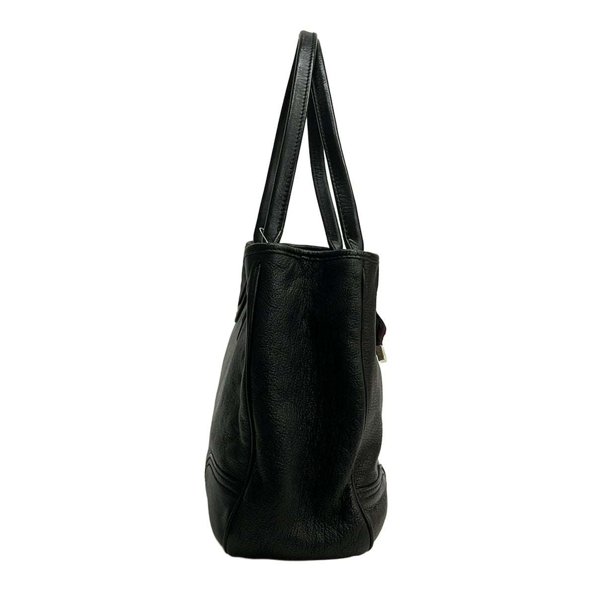 Gucci Handbag Princy Black Ribbon Internal Interlocking G Leather — view 4