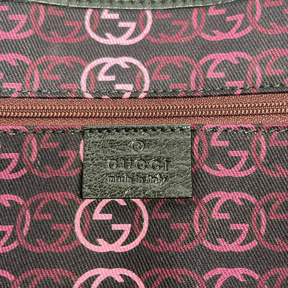 Gucci Handbag Princy Black Ribbon Internal Interlocking G Leather — view 8