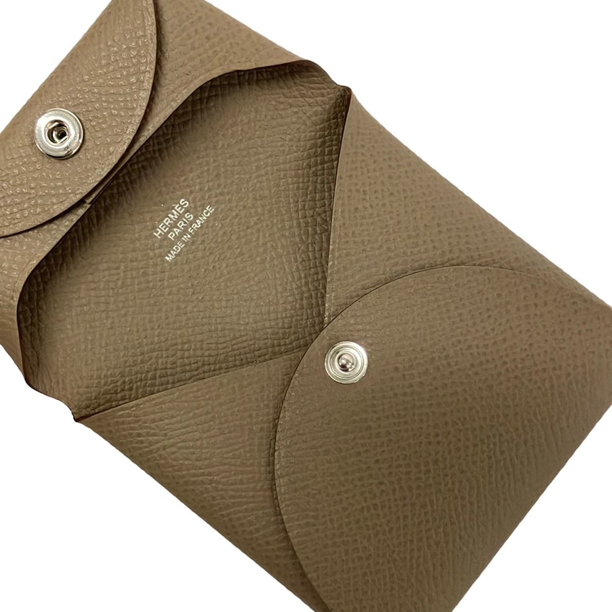 Hermes Coin Purse Bastia Etoupe — view 3