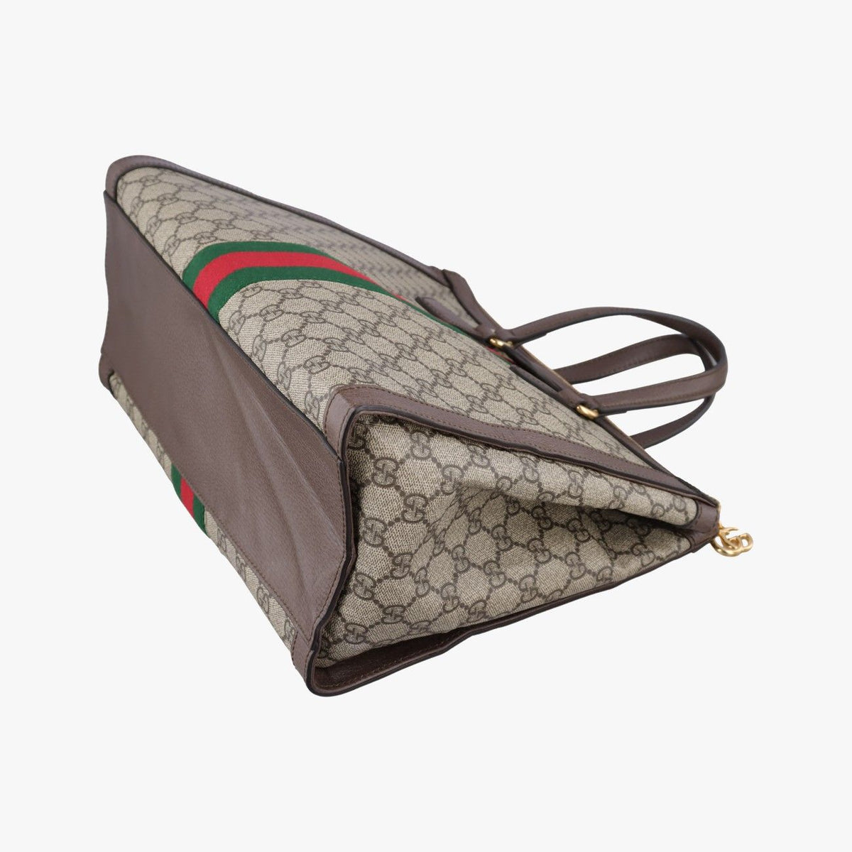 Gucci Ophidia Beige Brown Leather — view 6