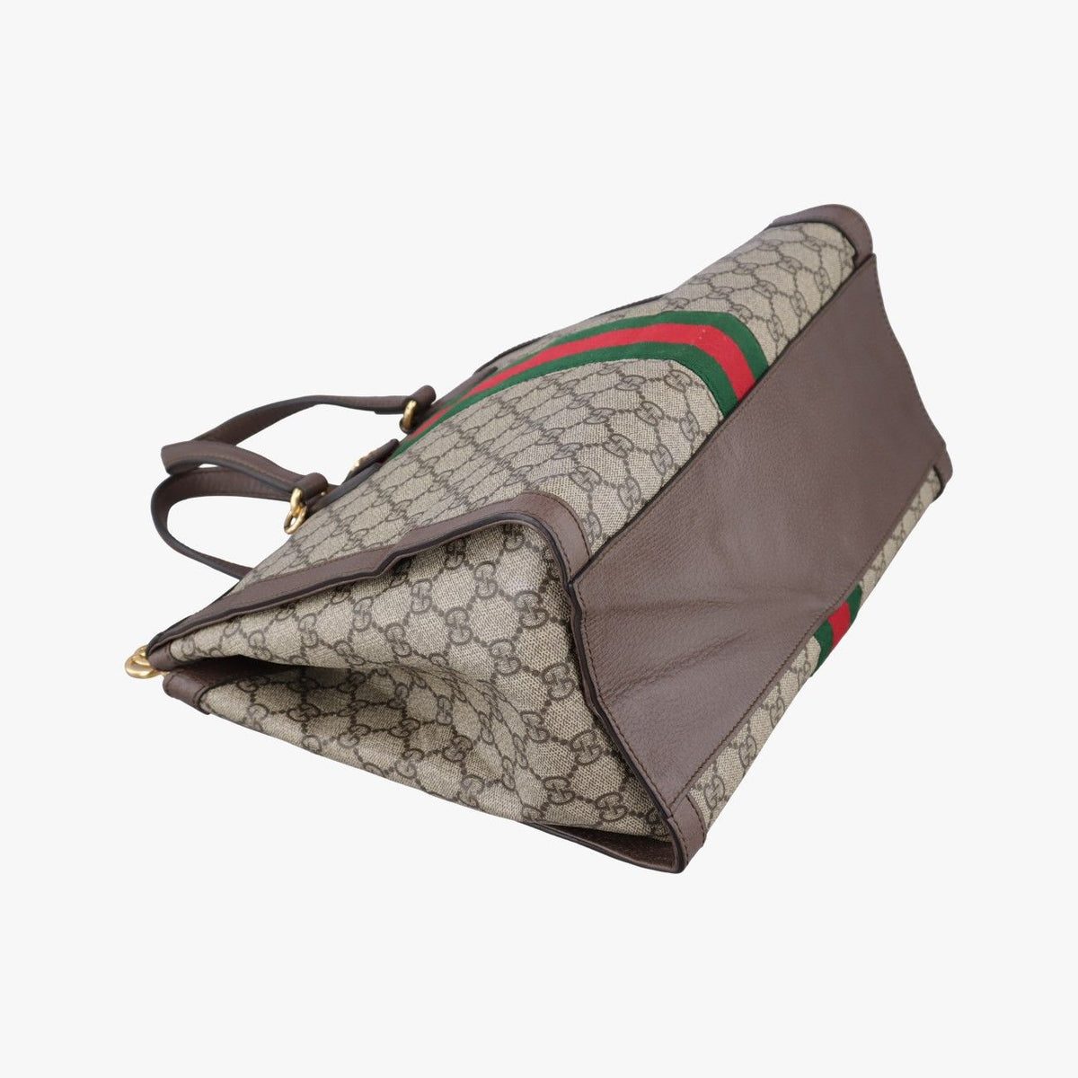 Gucci Ophidia Beige Brown Leather — view 5