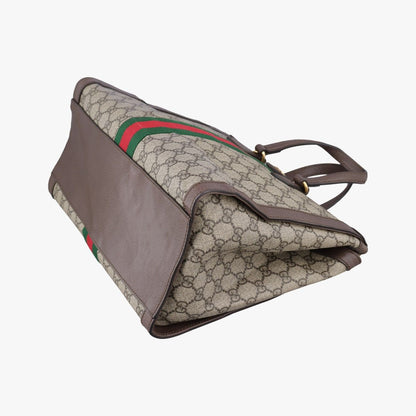 Gucci Ophidia Beige Brown Leather — view 4
